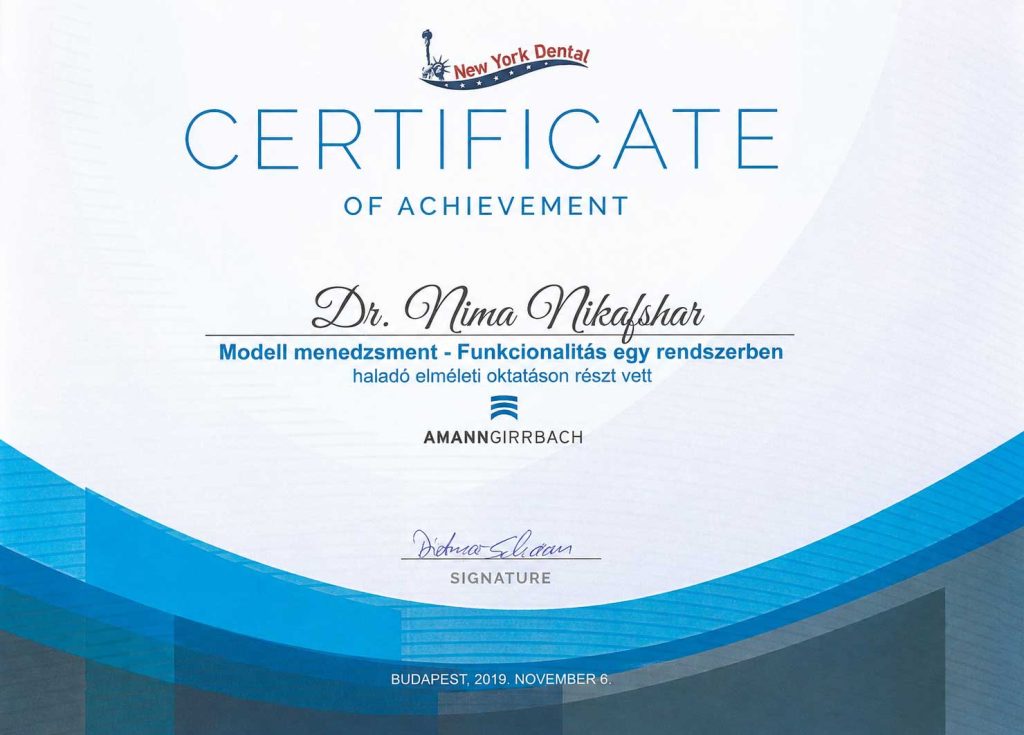 گواهینامه دستاوردِ آموزشی (Certificate of Achievement)